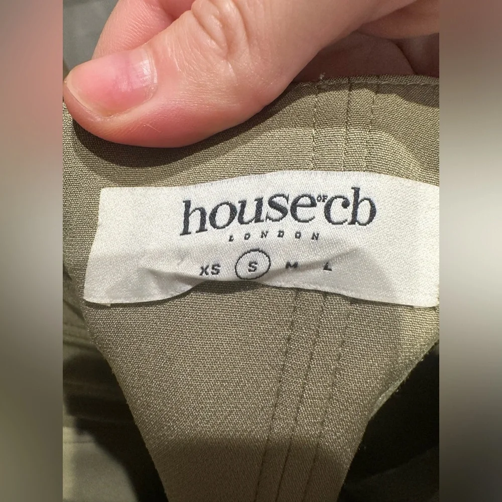 House of CB Olive Green Midi Dress - Picture 14 of 15